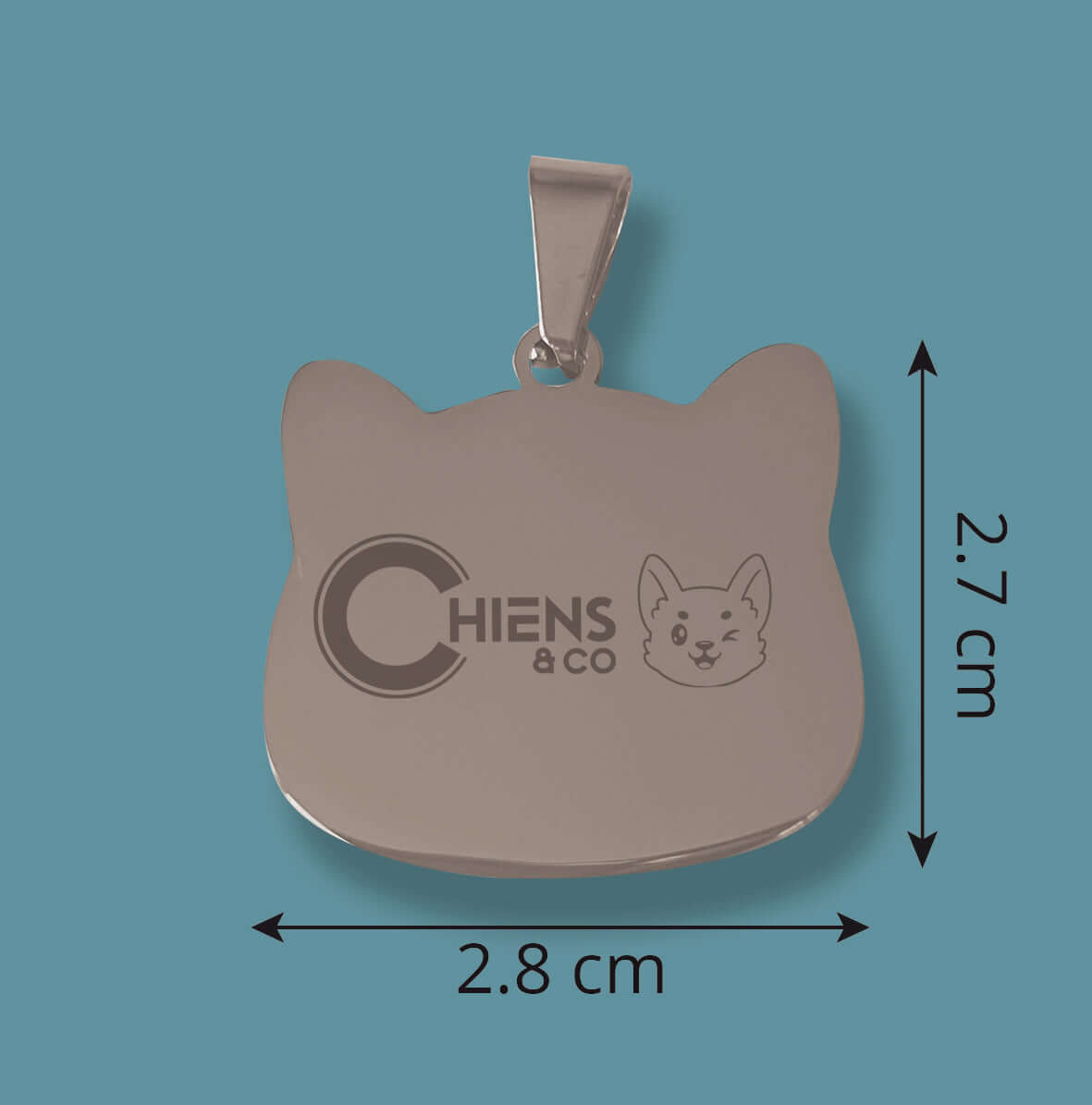 Médaille personnalisée Chat